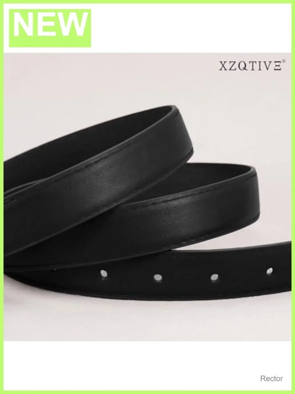 Casual Leather Thin Belt for Women Fashion Waist Dress Belt Jeans Pants Silver